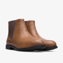 Camper Brown Ankle Boots Womens - Bowie Online Ireland | AZGWH8965